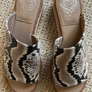 Vince Camuto Snakeskin Sandals